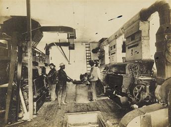 (AFRICAN AMERICANA--COTTON) Cotton gins, Arkansas * Weighing Cotton, Norfolk, Virginia.